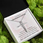 Granddaughter First Communion Gift | Christening, Baptism, Confirmation, Cubic Zrconia Cross Necklace in Gift Box from Grandmother