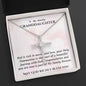 Granddaughter First Communion Gift | Christening, Baptism, Confirmation, Cubic Zrconia Cross Necklace in Gift Box from Grandmother