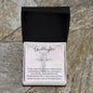 Granddaughter Baptism Necklace Gift | Christening, Baptism, Confirmation, Cubic Zrconia Cross Necklace in Gift Box from Grandmother