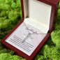 Granddaughter Baptism Necklace Gift | Christening, Baptism, Confirmation, Cubic Zrconia Cross Necklace in Gift Box from Grandmother