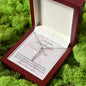 Granddaughter First Communion Gift | Christening, Baptism, Confirmation, Cubic Zrconia Cross Necklace in Gift Box from Grandmother