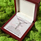 Granddaughter First Communion Gift | Christening, Baptism, Confirmation, Cubic Zrconia Cross Necklace in Gift Box from Grandmother