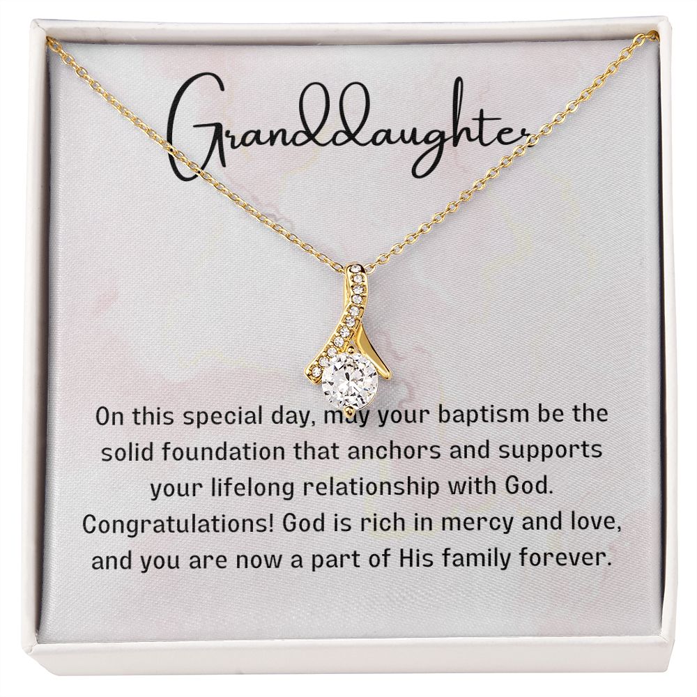 Baptism Gift Girl Present From Grandparents | Granddaughter Christening Gift | Christening Gift Present for Granddaughter