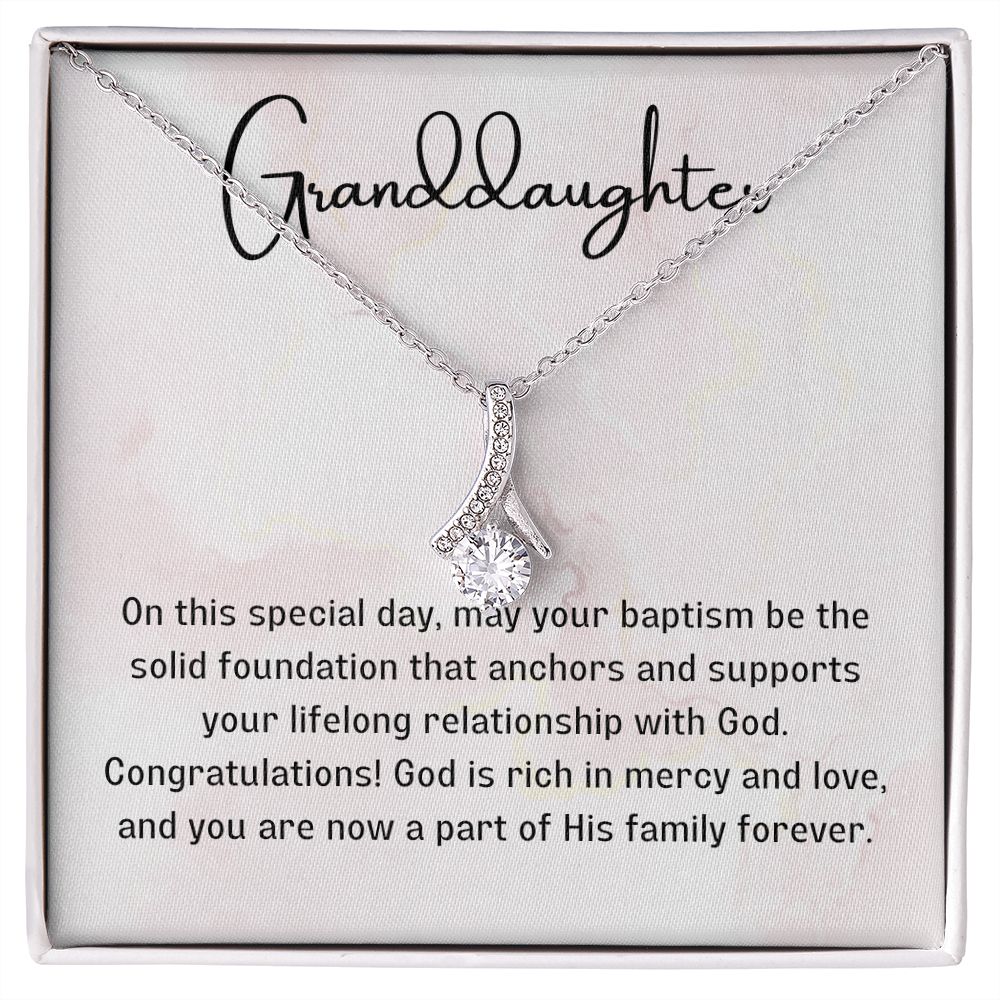 Baptism Gift Girl Present From Grandparents | Granddaughter Christening Gift | Christening Gift Present for Granddaughter