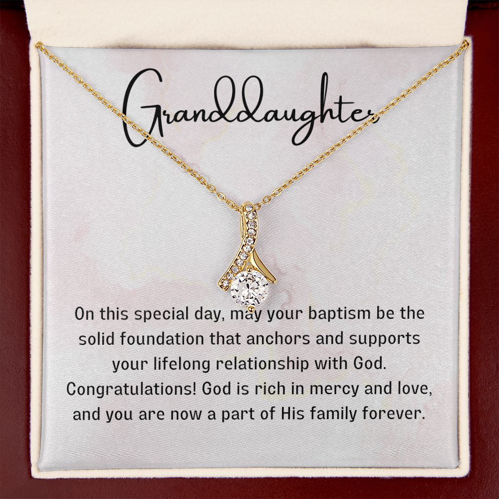 Baptism Gift Girl Present From Grandparents | Granddaughter Christening Gift | Christening Gift Present for Granddaughter