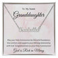 Granddaughter First Communion Gift | Confirmation Gift Present for Granddaughter | Holy Confirmation Gift Girl Present From Grandparents
