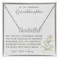 15 Personalized Name Necklace with Message Card