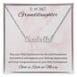 Granddaughter First Communion Gift | Confirmation Gift Present for Granddaughter | Holy Confirmation Gift Girl Present From Grandparents