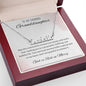 7 Personalized Name Necklace with Message Card