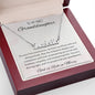 2 Personalized Name Necklace with Message Card