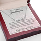 12 Personalized Name Necklace with Message Card