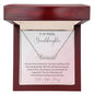 5 Personalized Name Necklace with Message Card