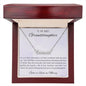 4 Personalized Name Necklace with Message Card