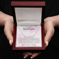 3 Personalized Name Necklace with Message Card