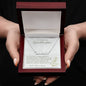 16 Personalized Name Necklace with Message Card