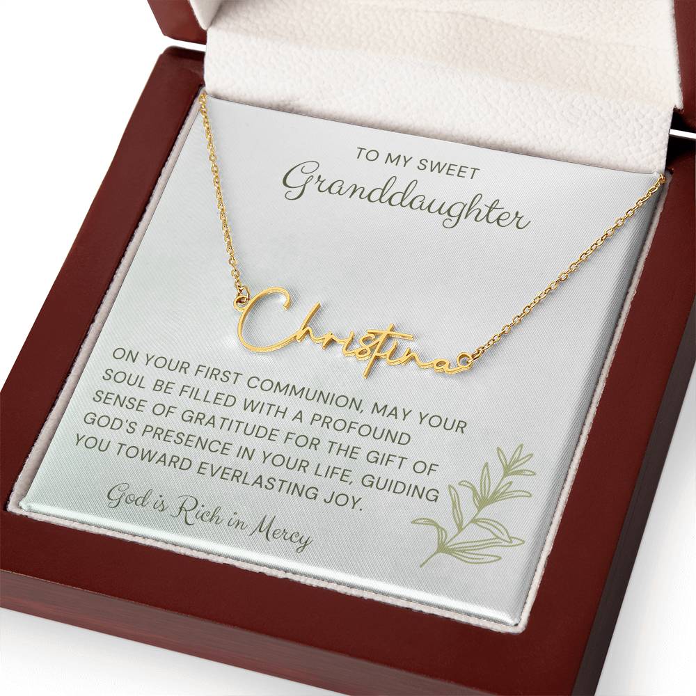 18 Signature Neckalce 2023-03