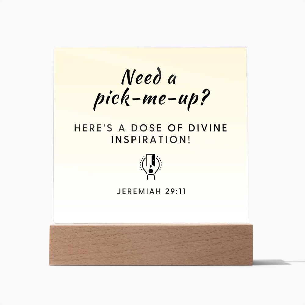 23 Square Acrylic Plaque 2023