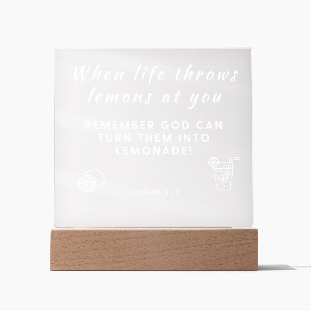 11 Square Acrylic Plaque 2023