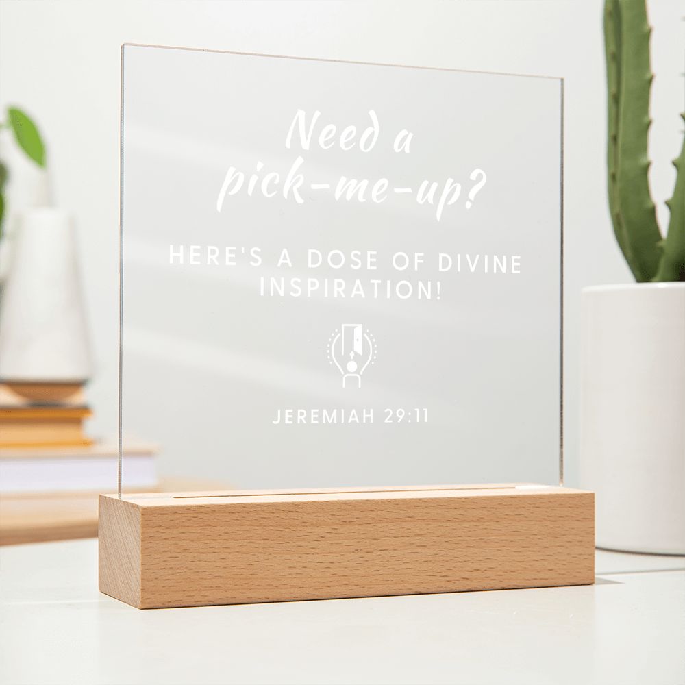 13 Square Acrylic Plaque 2023