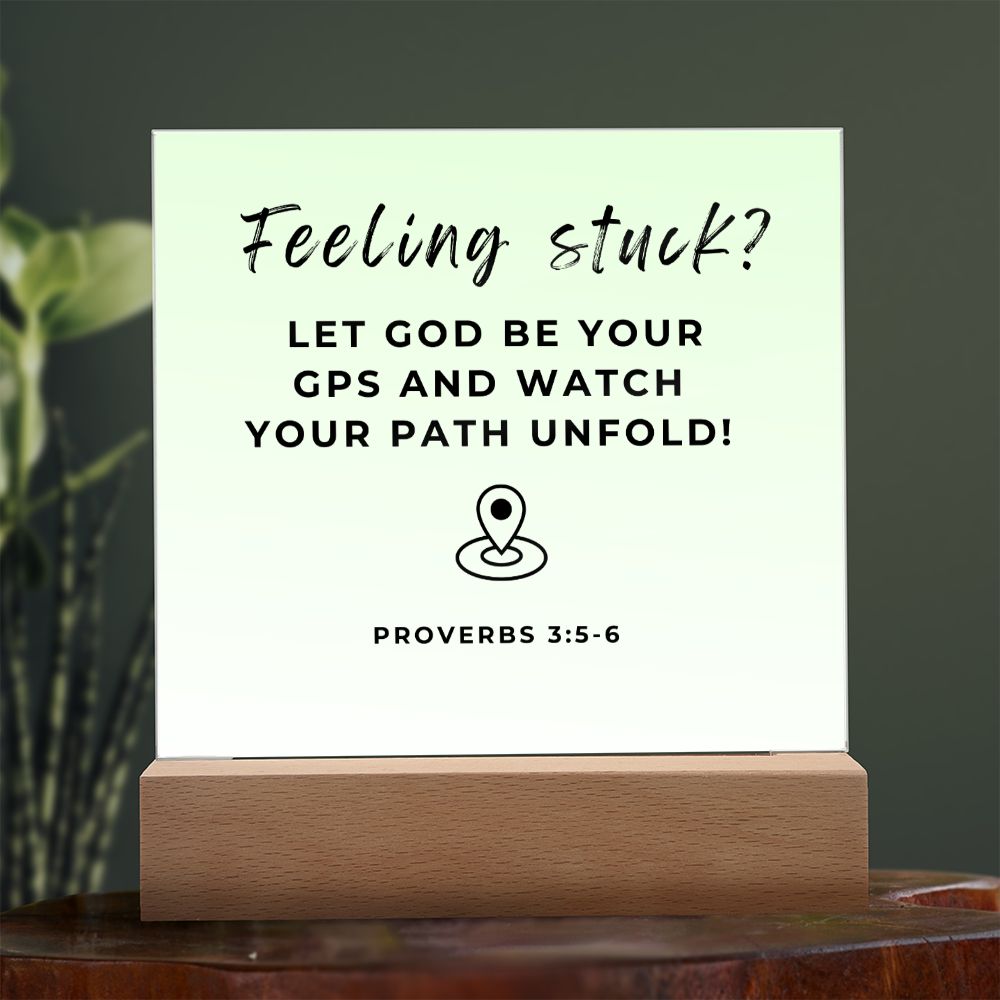 24 Square Acrylic Plaque 2023