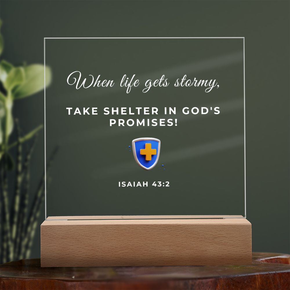 19 Square Acrylic Plaque 2023