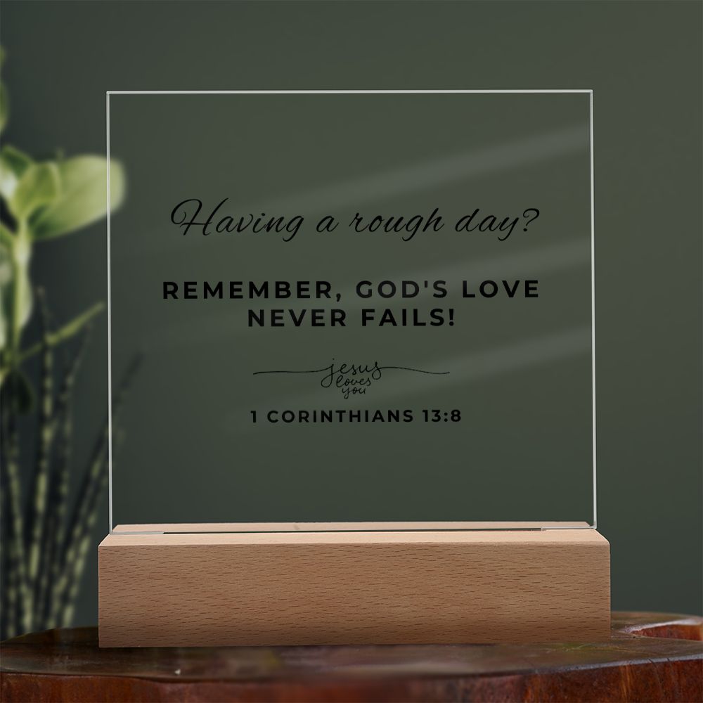 8 Square Acrylic Plaque 2023