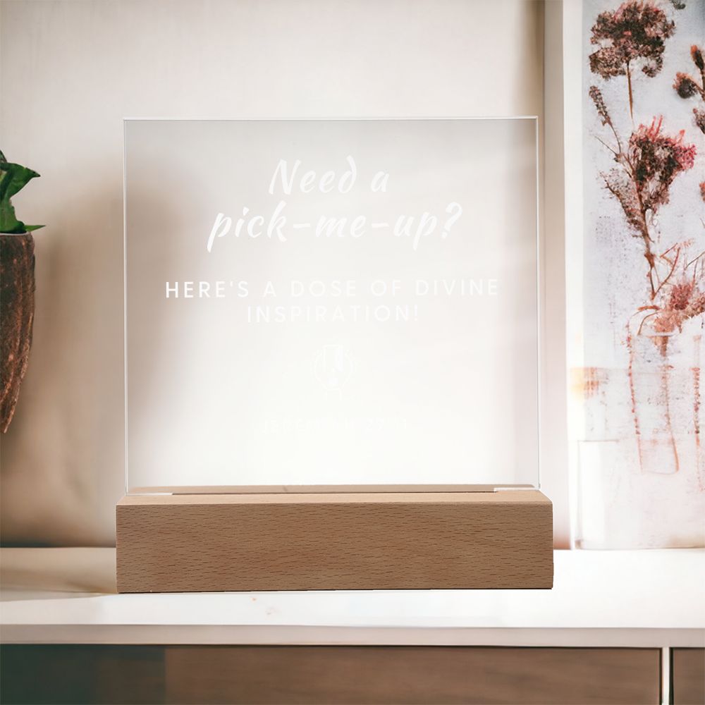 13 Square Acrylic Plaque 2023