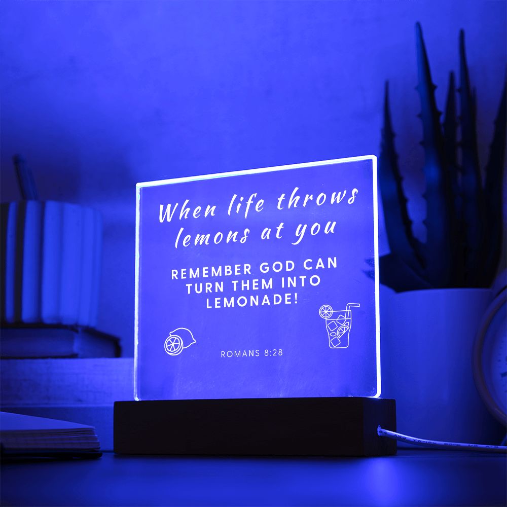 11 Square Acrylic Plaque 2023