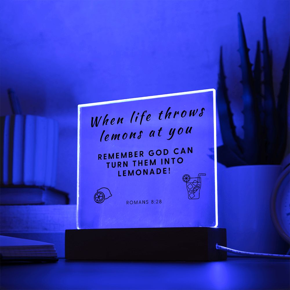 1 Square Acrylic Plaque 2023