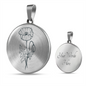 August Birth Flower Necklace