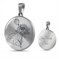 July Birth Flower Necklace