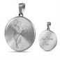 February Birth Flower Necklace