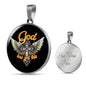 One Time Special Offer - GOD HAS GOT THIS (Round Pendant Necklace)