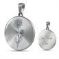 November Birth Flower Necklace