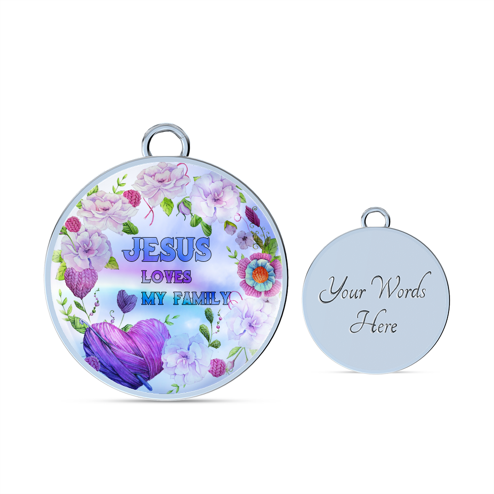2020-04-15 (Jesus Loves My Family) Bracelet Circle