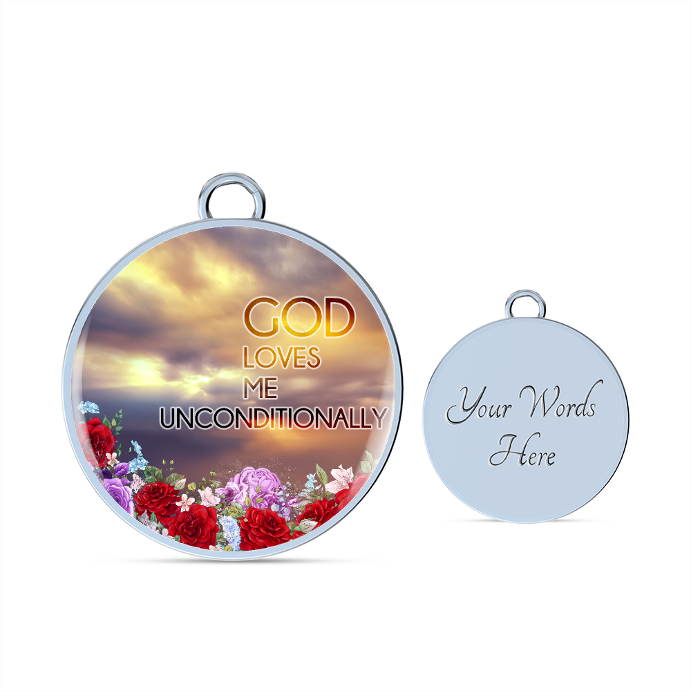 2020-04-10 (God Loves Me Unconditionally) (1) Bracelet Circle