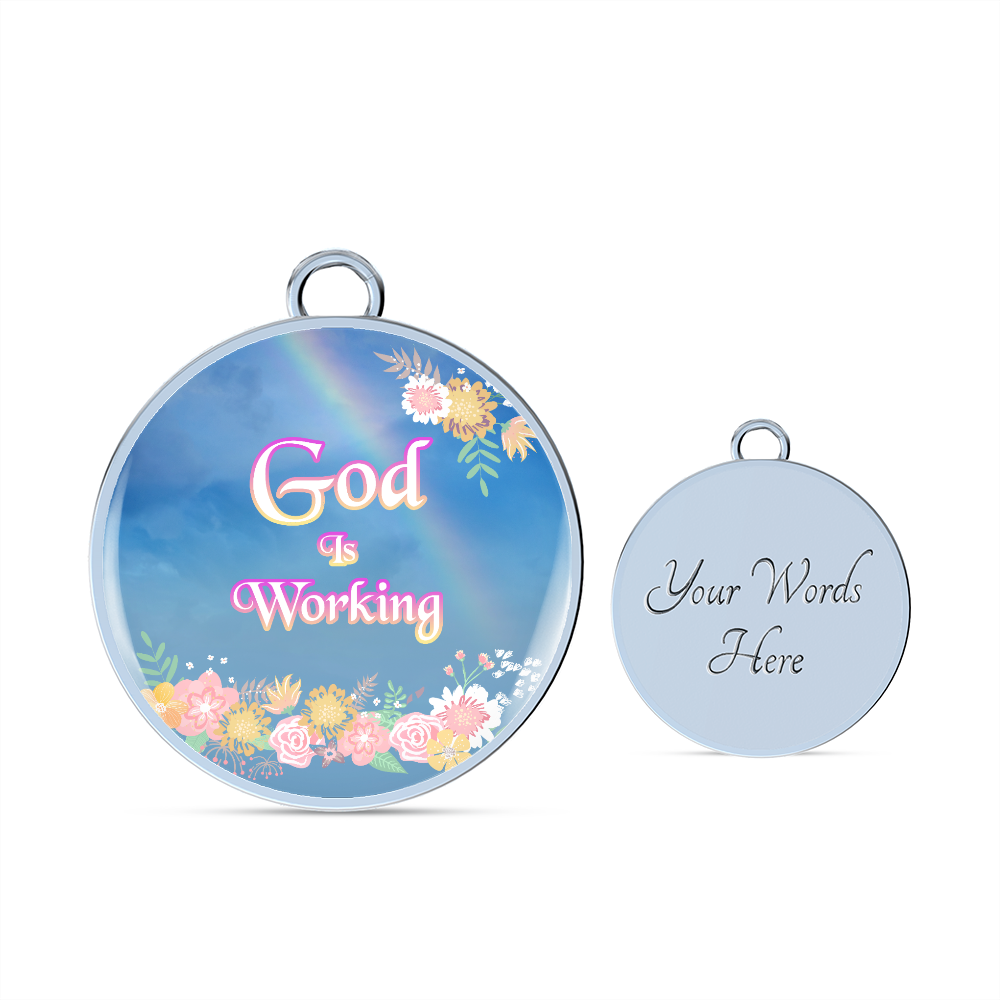 2020-04-16 (God Is Working) Bracelet Circle