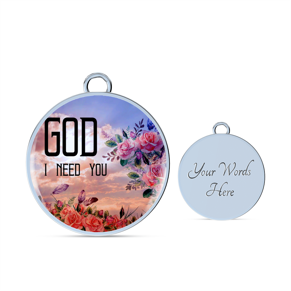 Need adjustment 2019-04-14 (God I Need You) 拷貝 Bracelet Circl