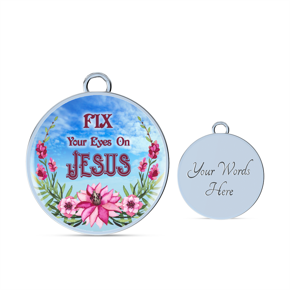 2020-03-24 (Fix Your Eyes On Jesus) Bracelet Circle