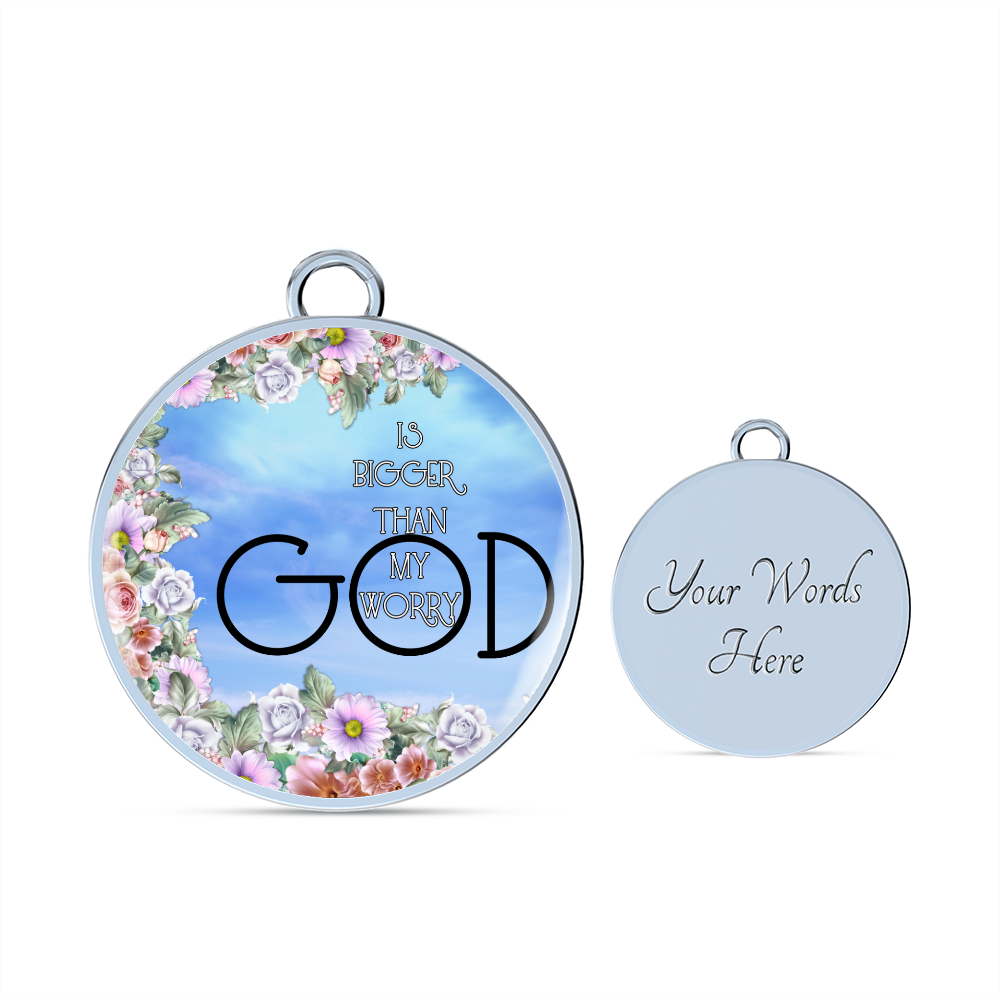 2020-04-08 (God Is Bigger Than My Worry) Bracelet Circle
