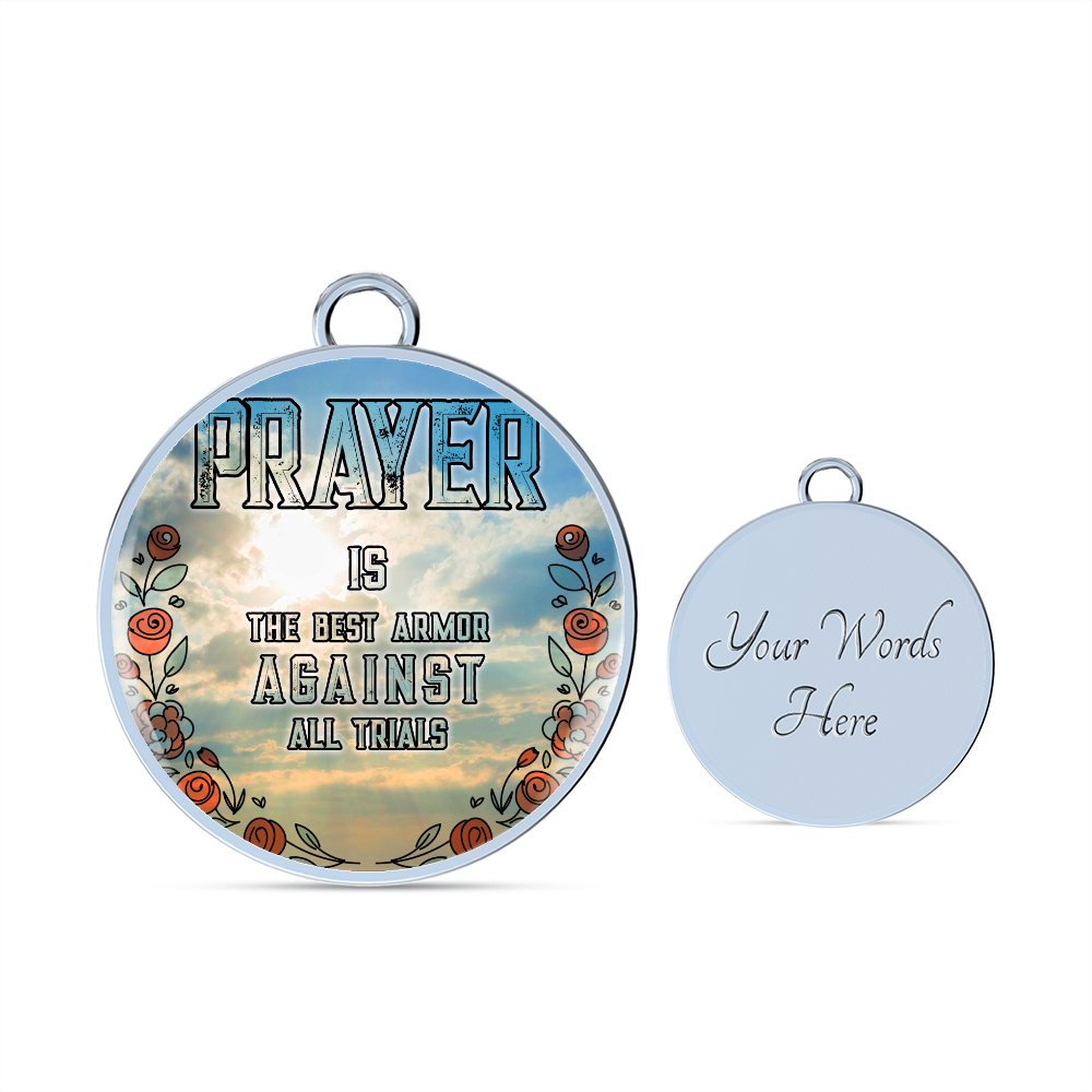 need movement 2020-03-16 (Prayer Is The Best Armor Against All Trials) Bracelet Circle