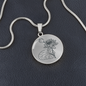 July Birth Flower Necklace
