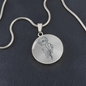 August Birth Flower Necklace