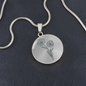 April Birth Flower Necklace