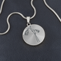 January Birth Flower Necklace