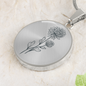 November Birth Flower Necklace