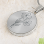 February Birth Flower Necklace