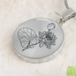 July Birth Flower Necklace