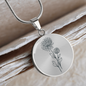 November Birth Flower Necklace