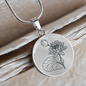 July Birth Flower Necklace